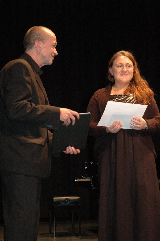 Dietmar Ungerank und Katharina Halter, Verleihung des Florestan und Eusebius-Preises 2014
