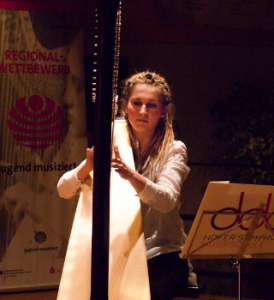 Florestan und Eusebius-Preisträgerinnen 2016, Emma Bense und Lotte Katharina Krüger, Harfe Duo