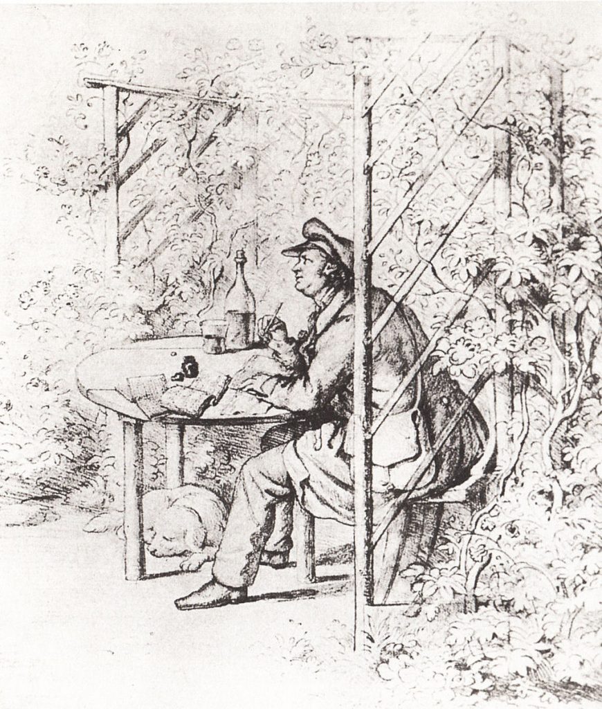 Porträt von Jean Paul von Ernst Förster
