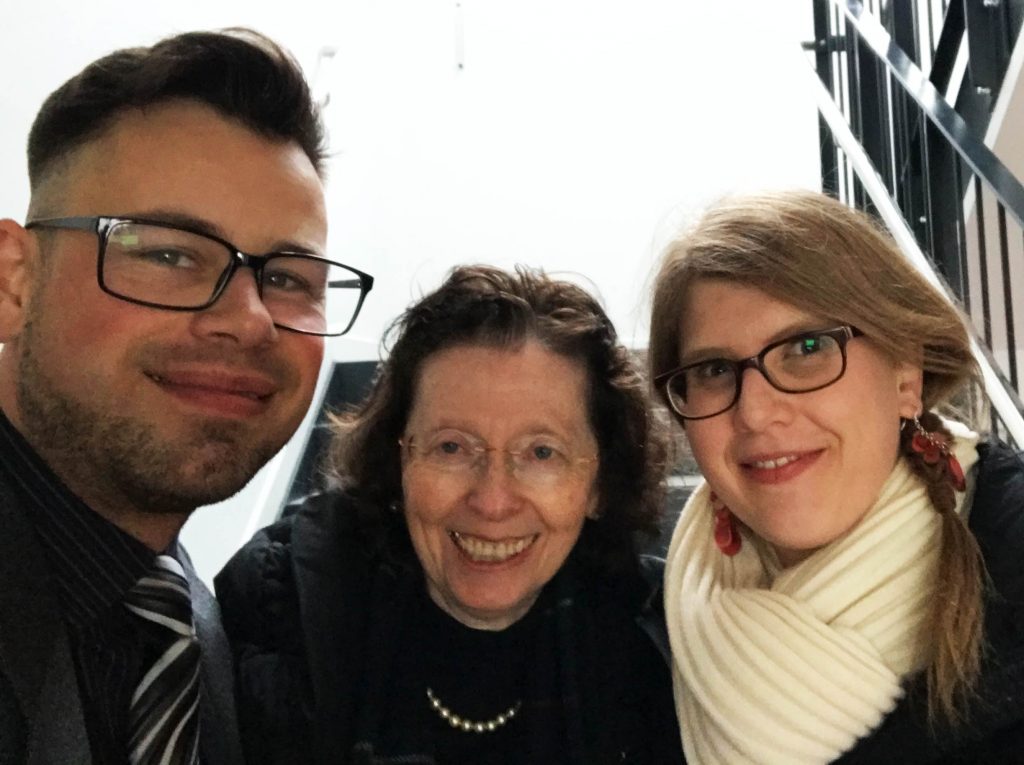 Markus Jung, Christa Klie und Eva Enders
