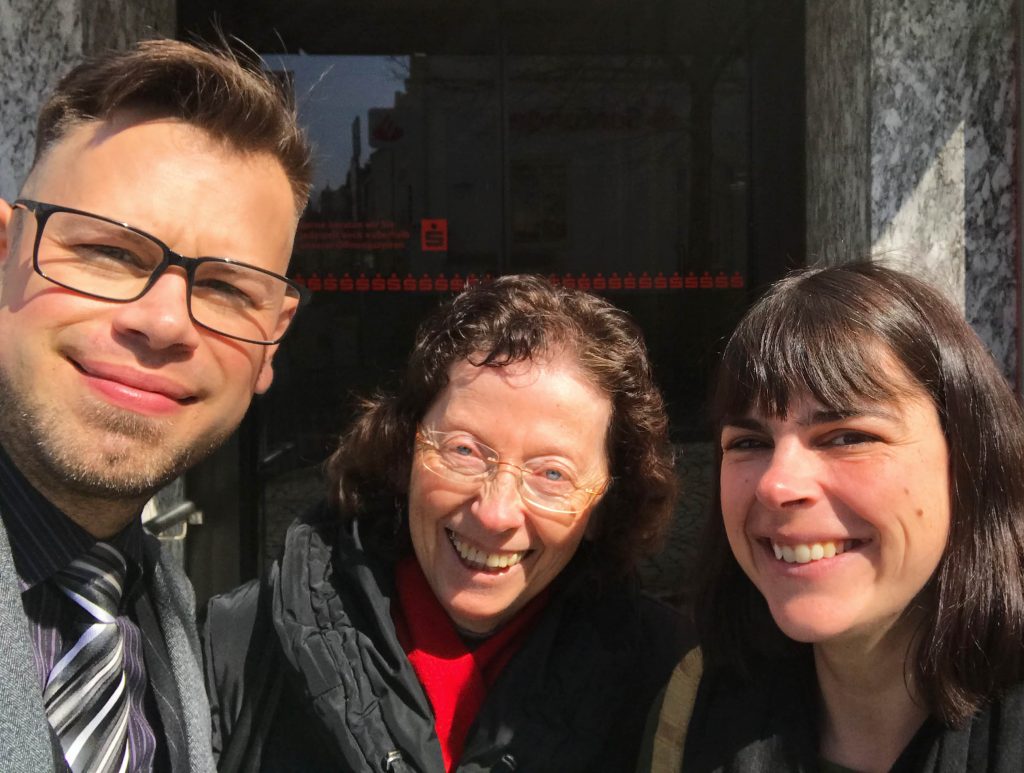 Markus Jung, Christa Klie und Stefanie Wiessner